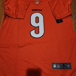 Cincinnati Tiger Cincinnati Bengals Rugby uniform No.9 Joe Burrow jersey male