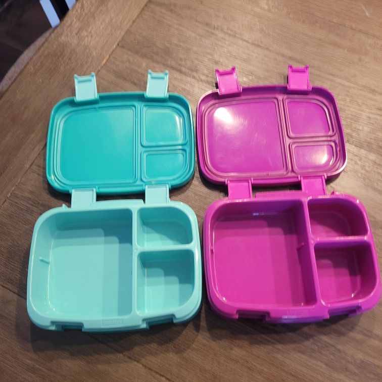2 Bento Lunch Boxes