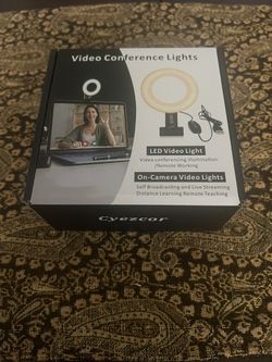If Listing Is Up, It’s Available . Cyezcore Video Conference Light - NWOT