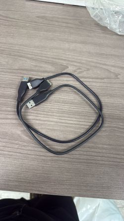 USB 3.0 Y-Cable Dual USB-A to Micro-B