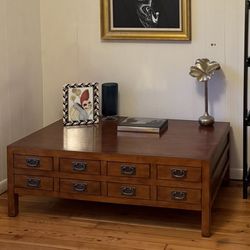 Funky Wood Drawer Coffee Table