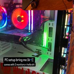 gaming pc setup