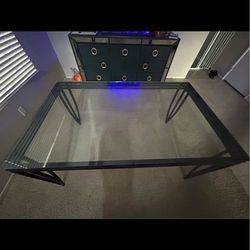 Glass table