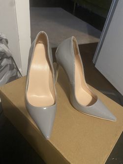 Gray Pumps