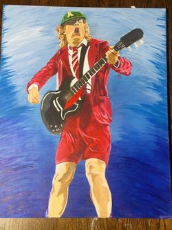 Painting (AC/DC - Angus Young)
