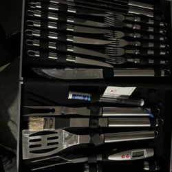 Grill Set (never Used)