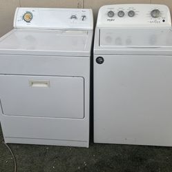 Washer And Dryer Whirlpool 