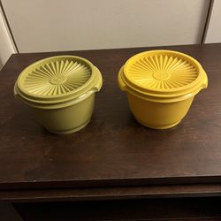 Sm Tupperware Container w/Lid 