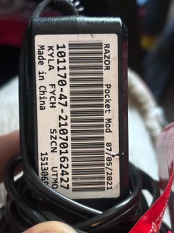Razor pocket mod charger
