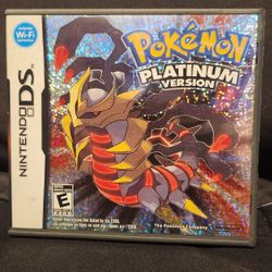 Pokémon Platinum Case + Game Nintendo DS