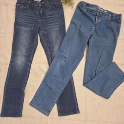 2 Cat & Jack Junior Girl Jeans. Junior Jeans for Girl.