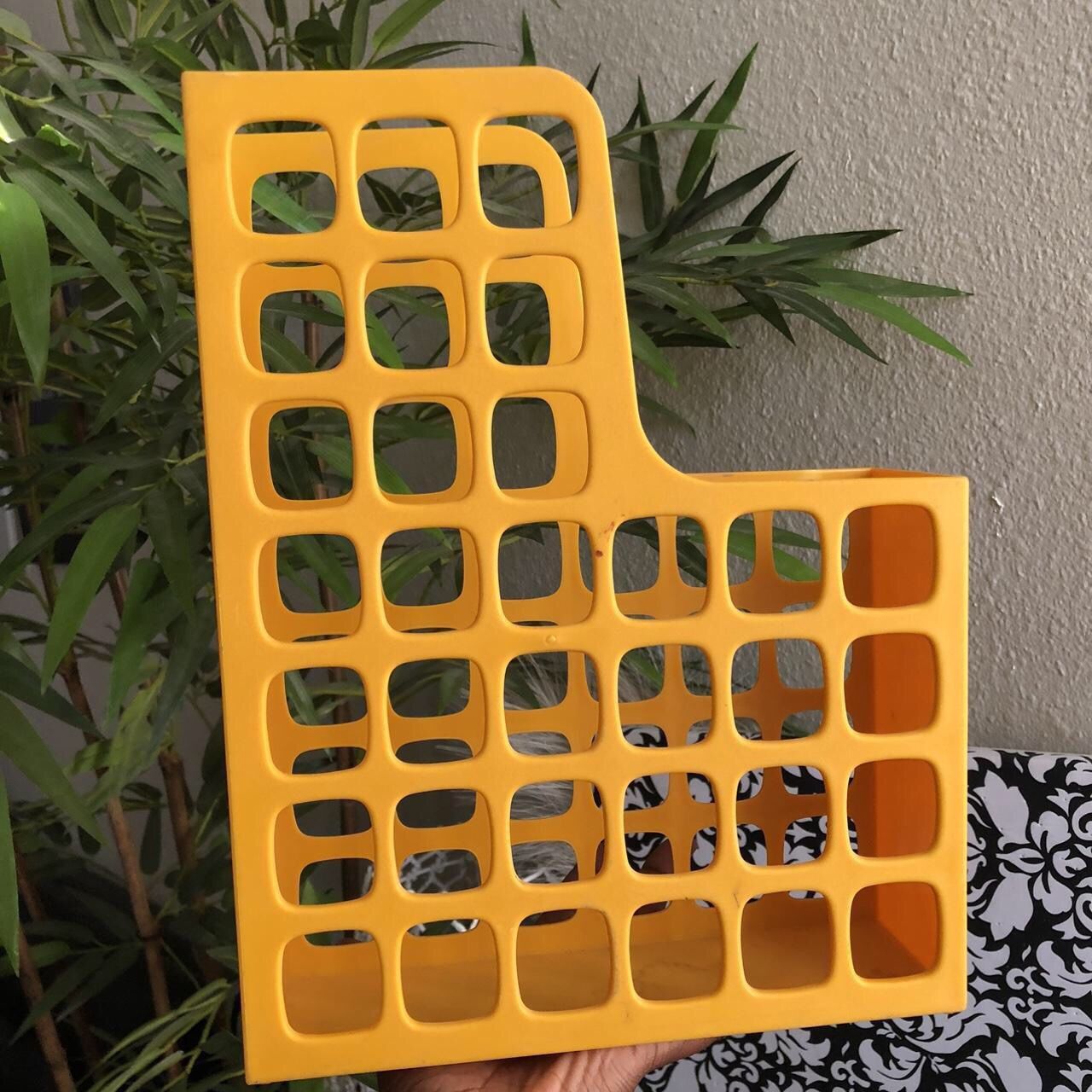 Sweden 1980s Vintage Boxer Esselte document magazine files book folder holder organizer home decor. Imperfections pictured