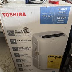 Toshiba 8000 btu portable air conditioner