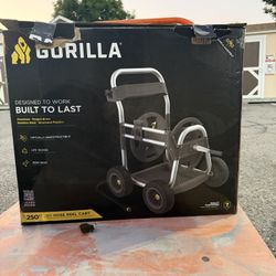 Gorilla 250 ft. Aluminum Heavy-Duty Hose Reel Cart