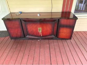 Vintage cherry wood dresser
