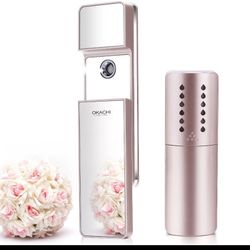 Mini Facial Steamer with Mirror