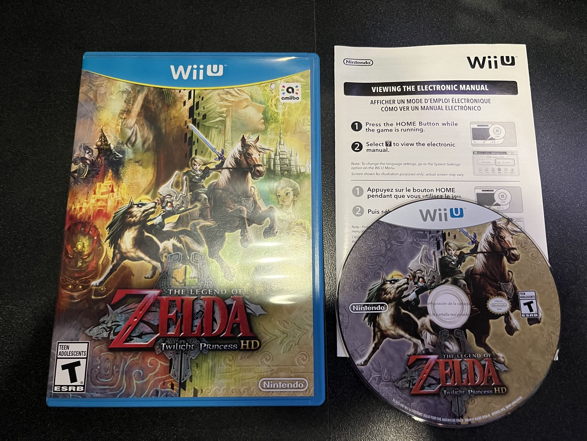 The Legend of Zelda Twilight Princess For Nintendo Wii U