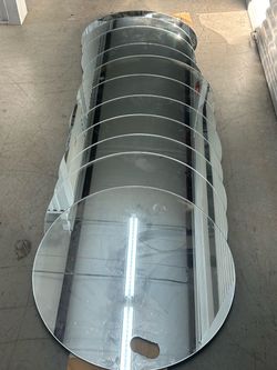Large Oval Frameless Salon Mirrors – Individual or Bulk Sale