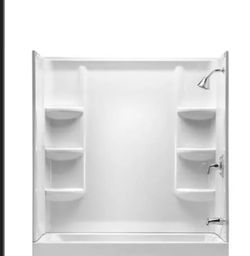 American Standard 3 wall tub set 60x32
