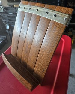 Whiskey Barrel Stand 