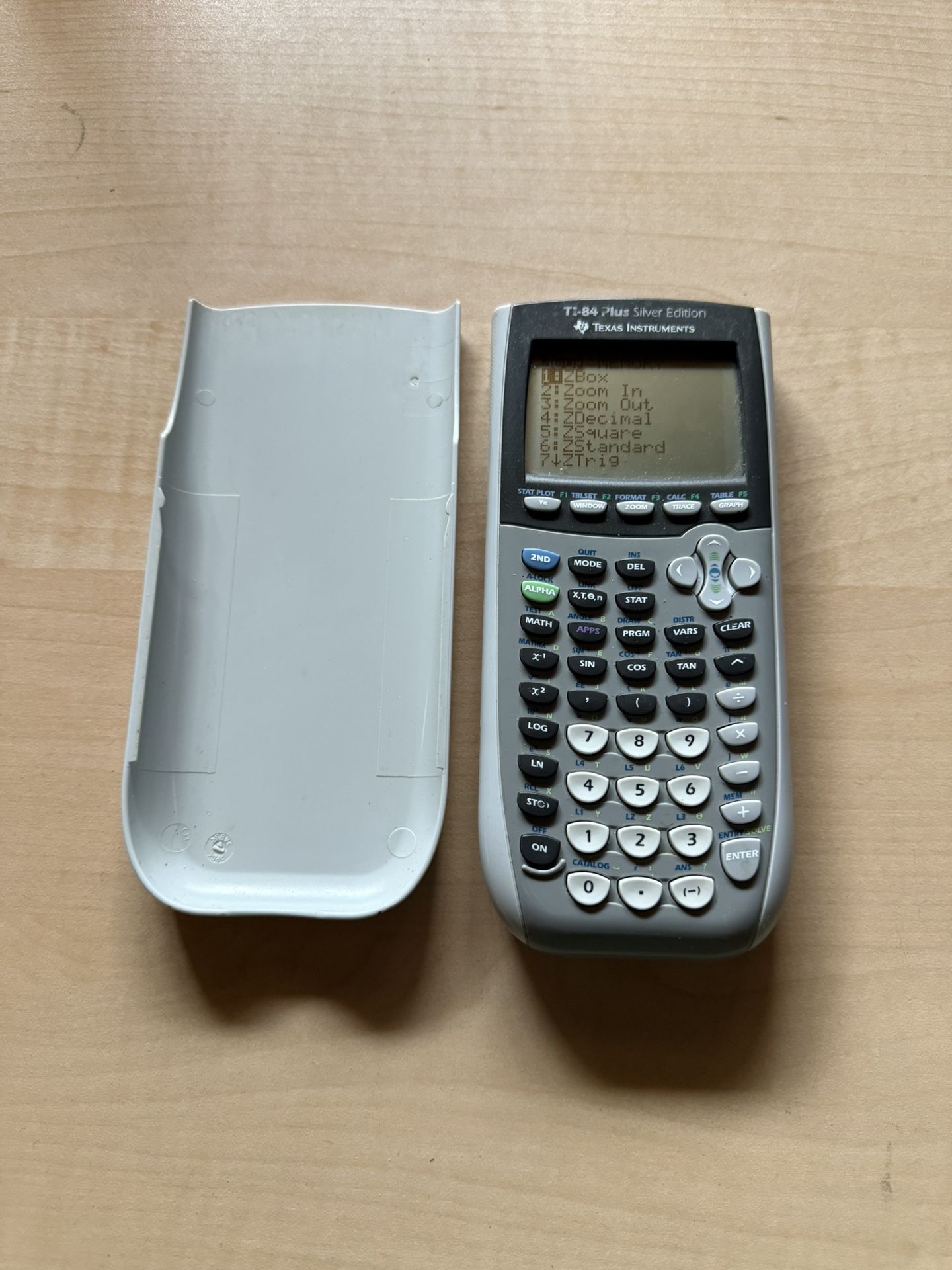 TI 84 Plus Silver Edition Calculator