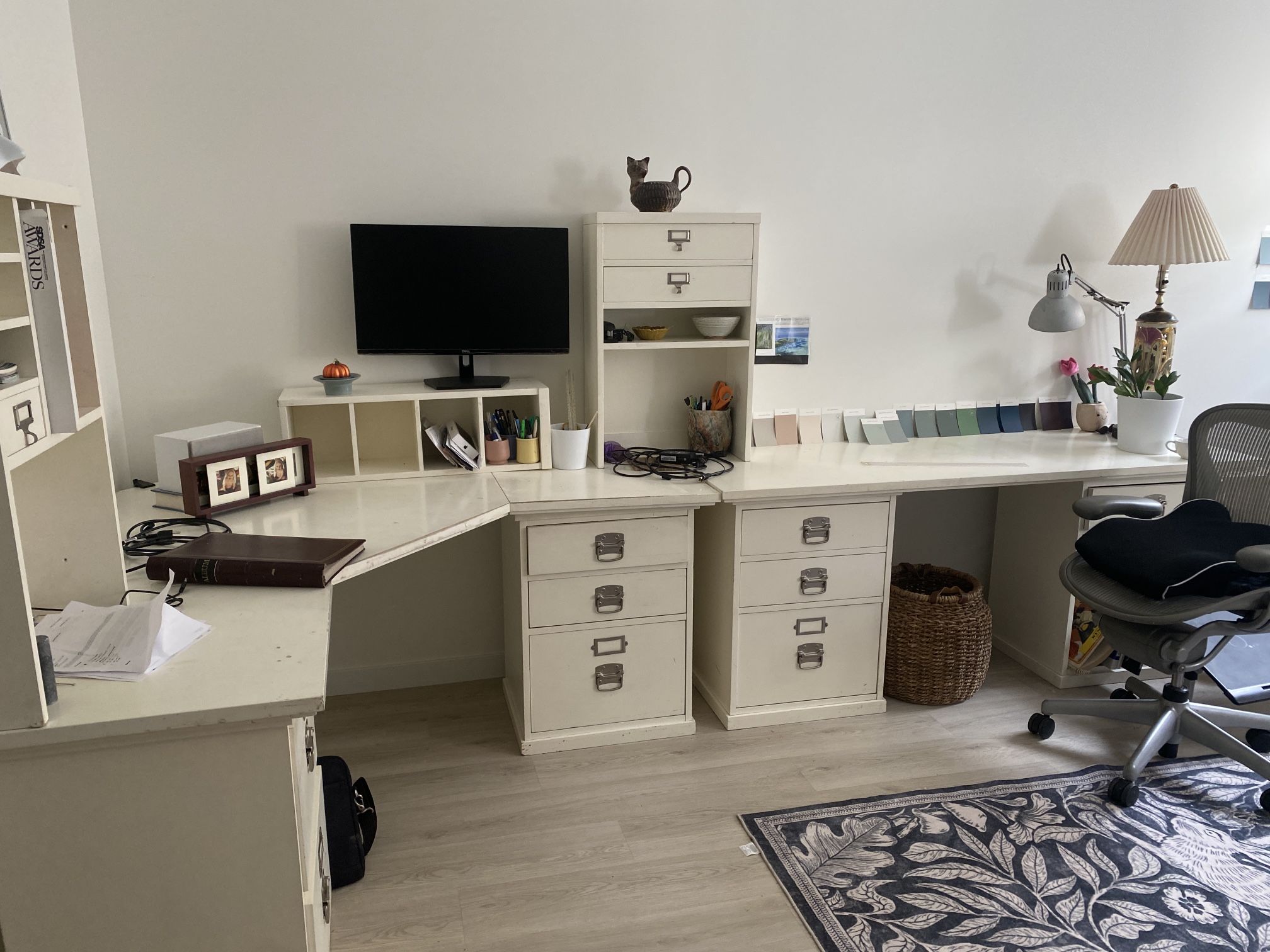 Pottery Barn Corner Unit Desk - Bedford Collection