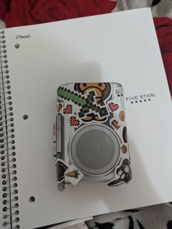 Portable Cassette Tape Player With Radio