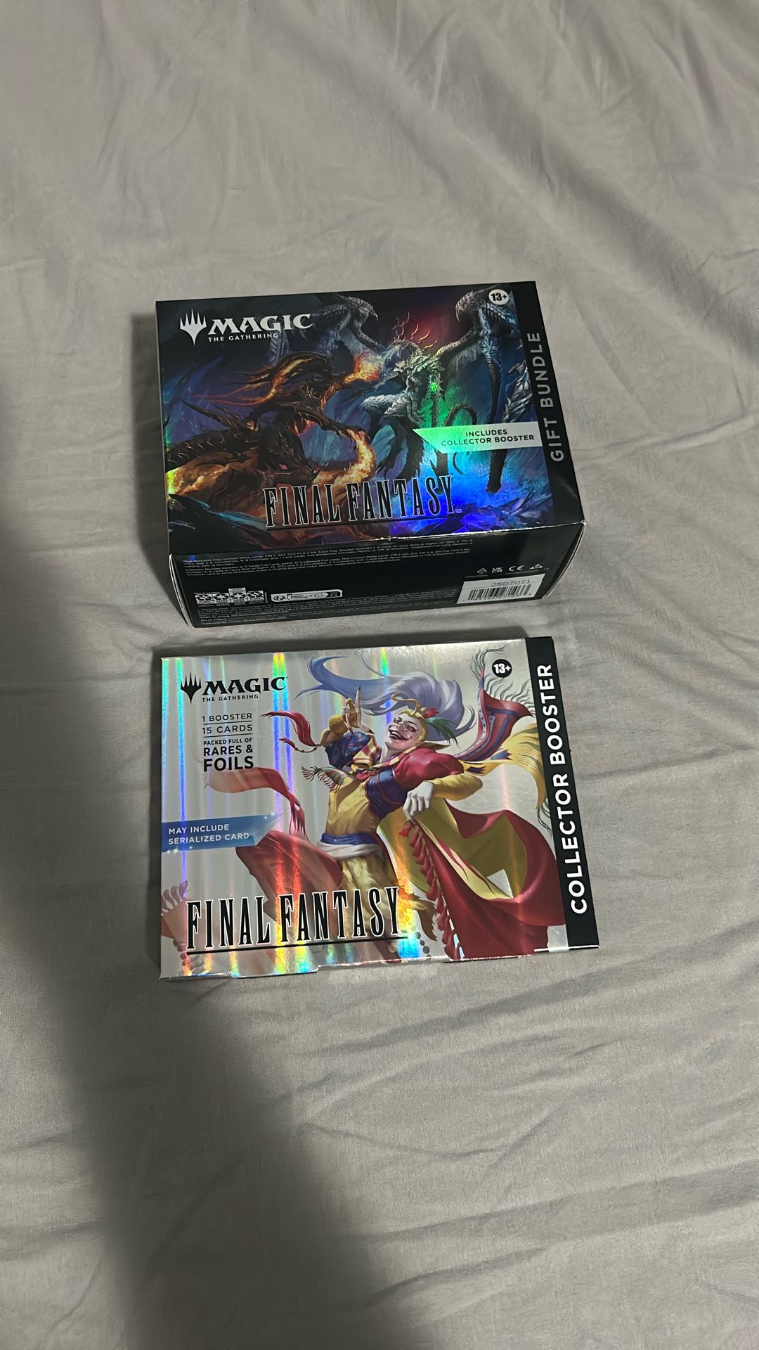 Magic The Gathering Final Fantasy Collector Booster & Gift Bundle *PLEASE Read Discription *