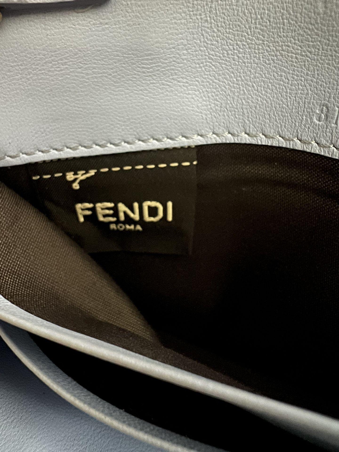 Fendi - Baguette Continental Wallet - Silver – Shop It