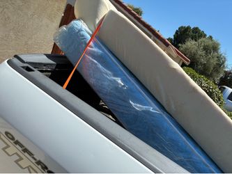 Twin mattress and box spring gently used…we’re getting rid of it because we needed a bigger bed.