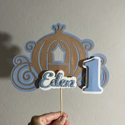 Princess Cake Topper 