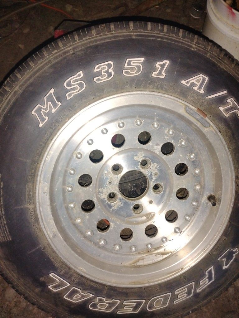 Ranger Explorer 15 Inch Wheel And Like New Tire 