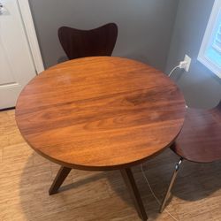 West Elm Bistro table And 2 Chairs