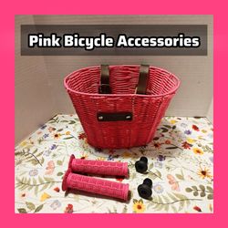 Pink Bicycle Accessories