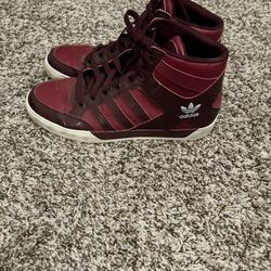 Adidas Maroon Shoes 