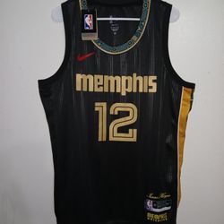 NBA Official License Memphis Grizzlies Ja Morant Jersey Size XL Nike