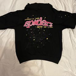 Sp5der V2 Black Hoodie
