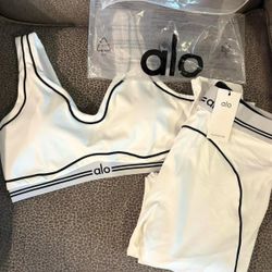 White alo set