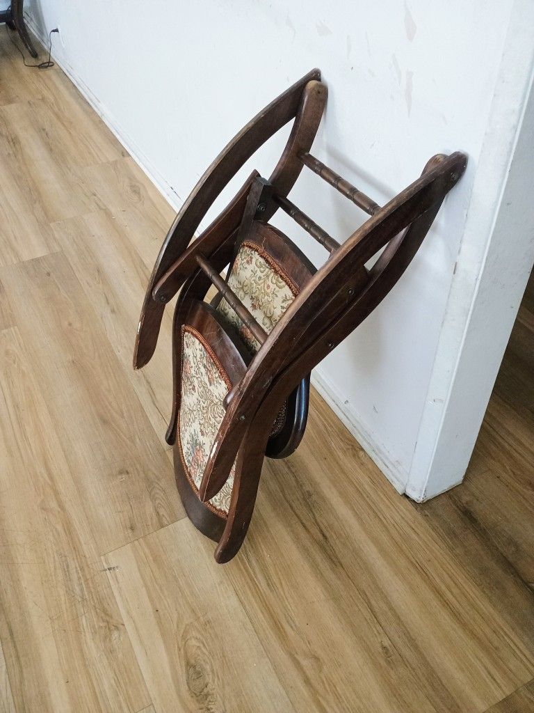 Child Vintage Rocking Chair