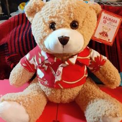  Hilo Hattie Hawaiian Teddy Bear NEW 
