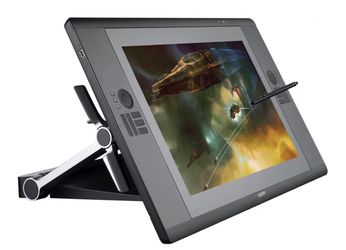 Wacom Cintiq 24 - a drawing tablet with spacious 23.8" display