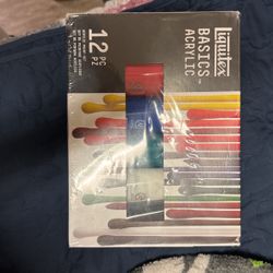 Basic Acrylic Paint 12 Pc