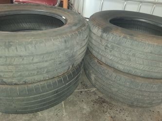 Used set of 4 tires