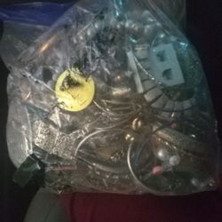 Bag Of Jewelry From A Storage