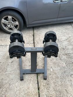 NUO adjustable dumbells