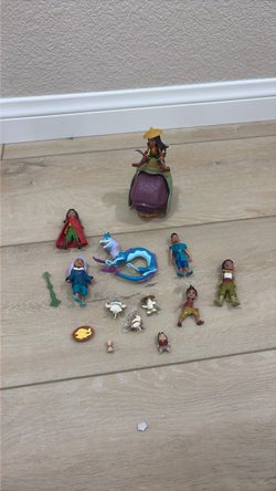 Raya and the Last Dragon figurines