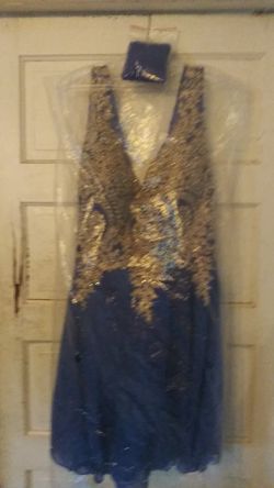 Blue dress for homecoming/prom