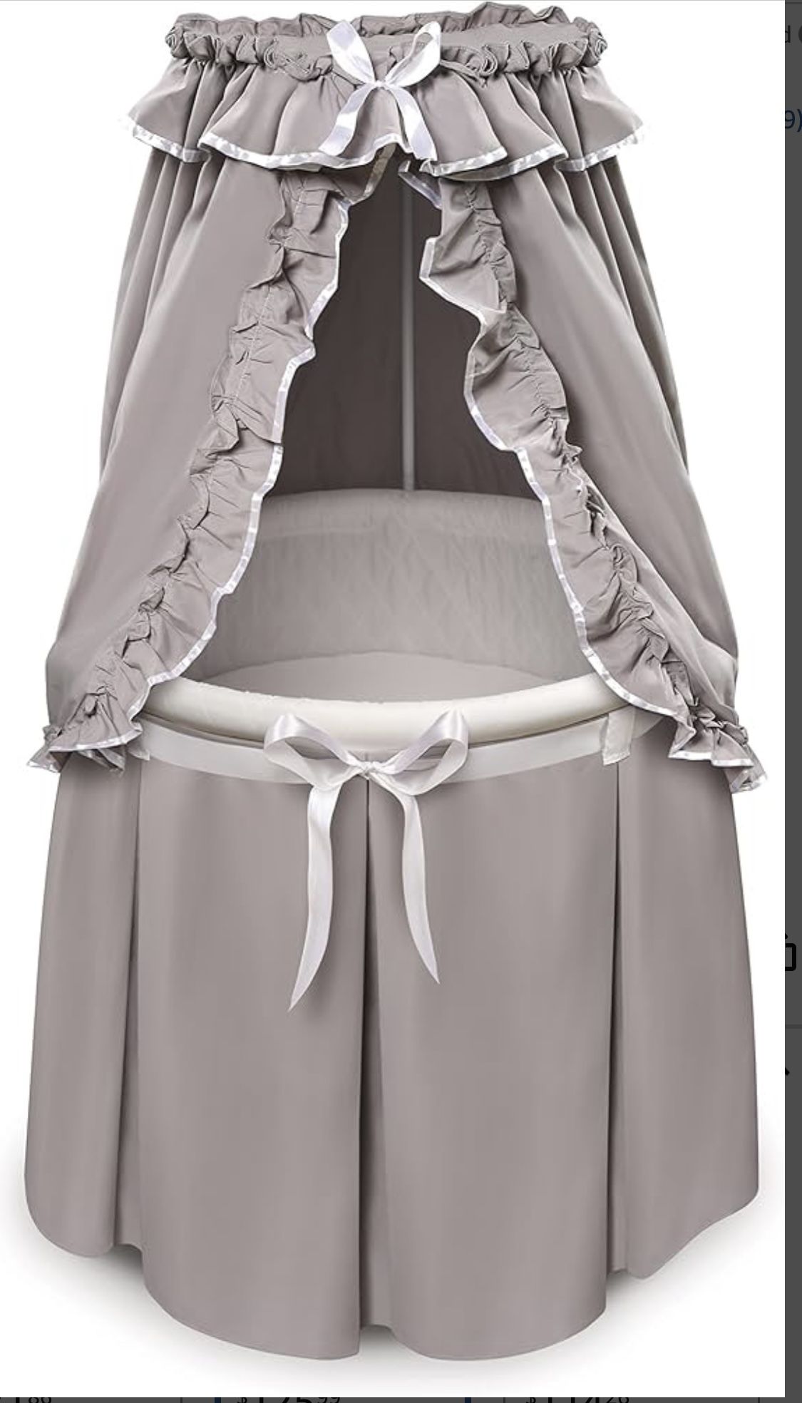 Round baby bassinet