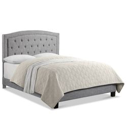 Grey Queen Size Bed Frame 