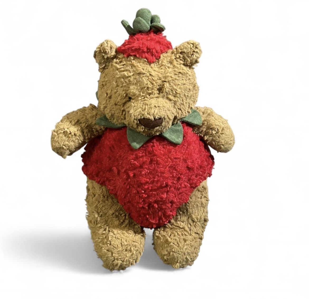 Retired Jelly cat Bartholomew Bear Strawberry plush